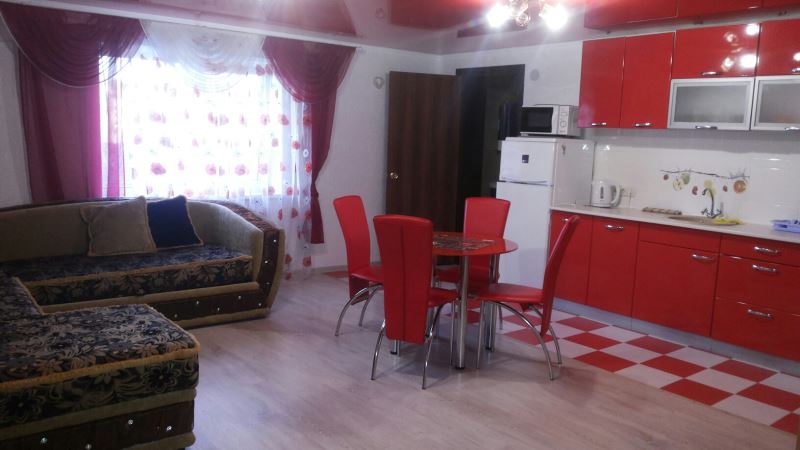 Пансионат Новофедоровки «Голден люкс» — 1-комнатный номер с кухней